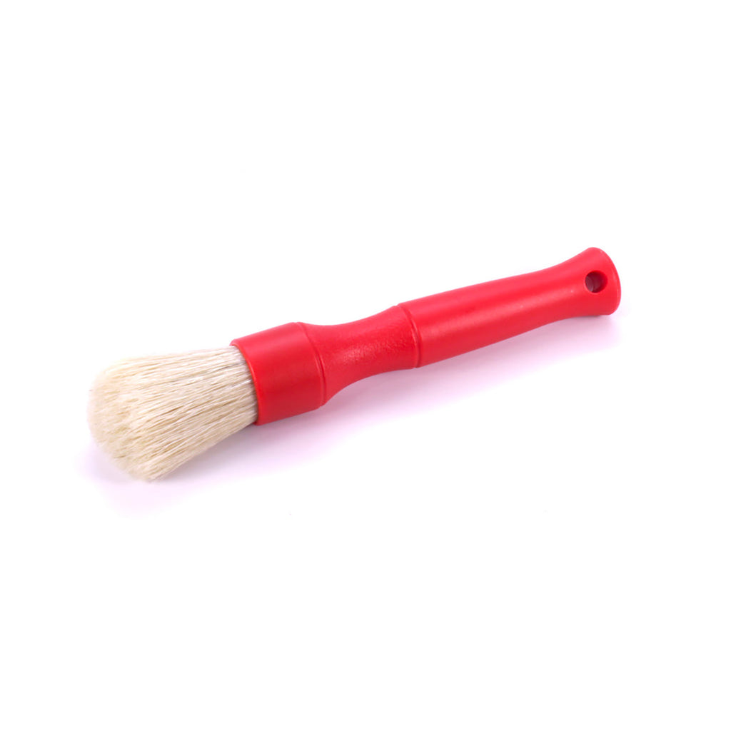 Detail Factory Boar Detailing Brush Small - red, The Polishing School, CA