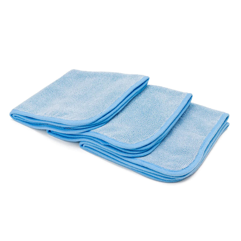 Korean Twist -Microfiber Detailing Glass Towels (16 in. x 16 in. 600 gsm) 3 pack, The Polishing School, California
