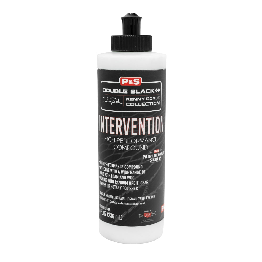P&S Double Black Intervention High Performance Compound 8oz, thepolishingschool.com