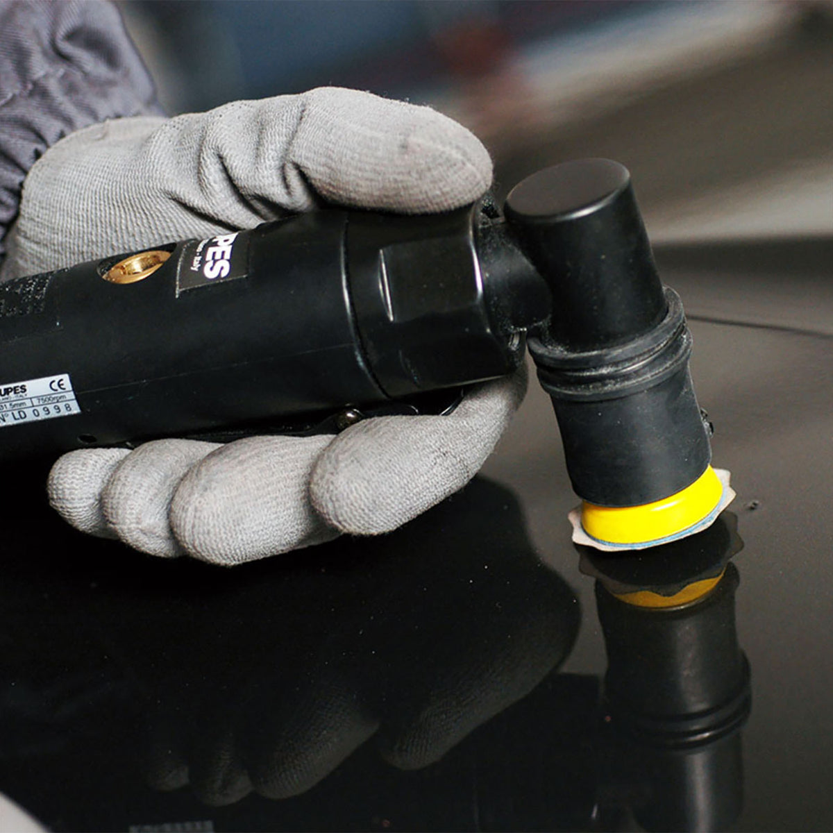 Rupes Pneumatic Mini Sander Demo, The Polishing School, California