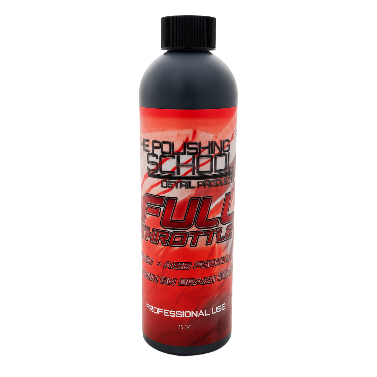 Full Throttle Premium Non-Acid Wheel & Tire Cleaner - Pint, thepolishingschool.com