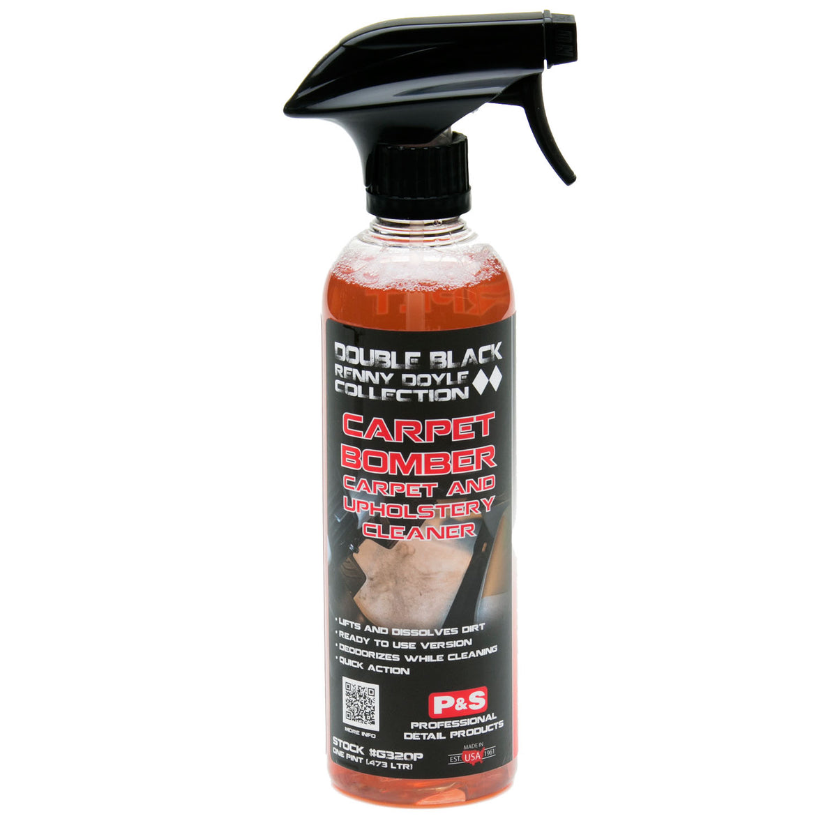 Carpet Bomber Carpet & Upholstery Cleaner, 1 pint, buy from The Polishing School