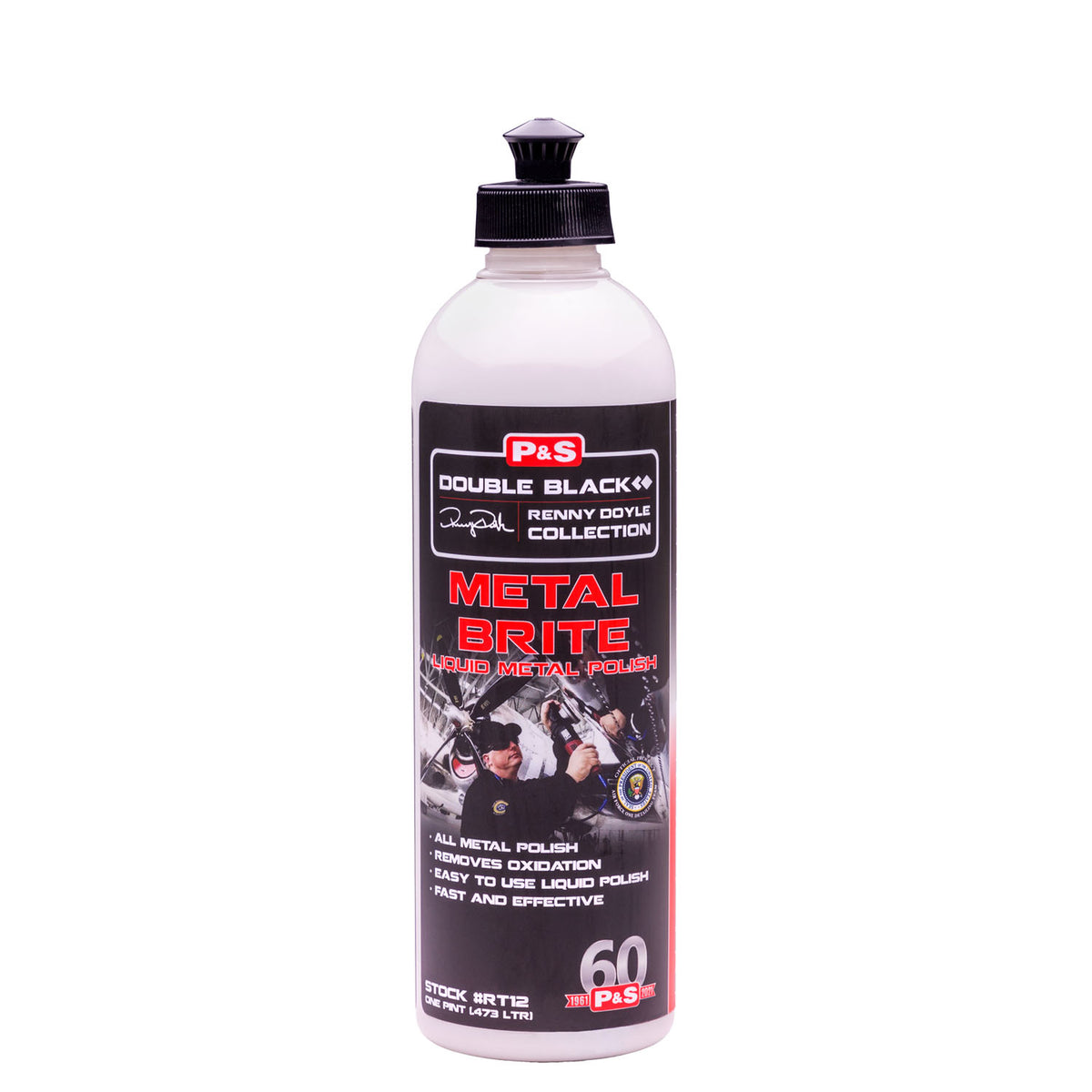 Double black Metal brite pint, thepolishingschool.com