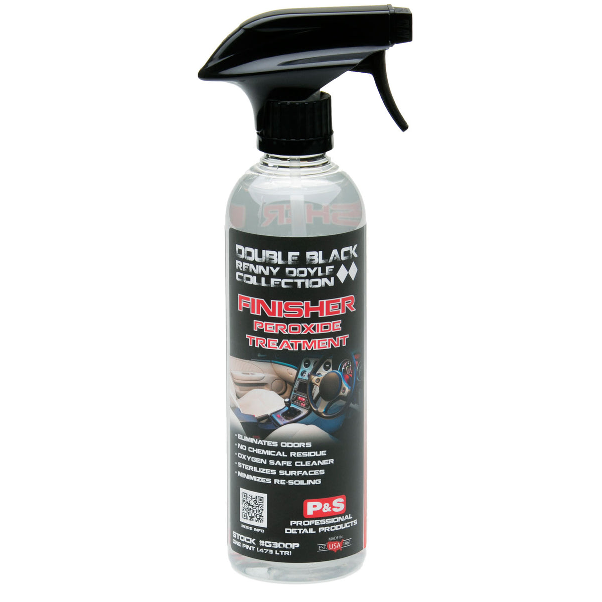 P&S Double Black Finisher - Spray Bottle, 1 pint, buy from the Polishing School