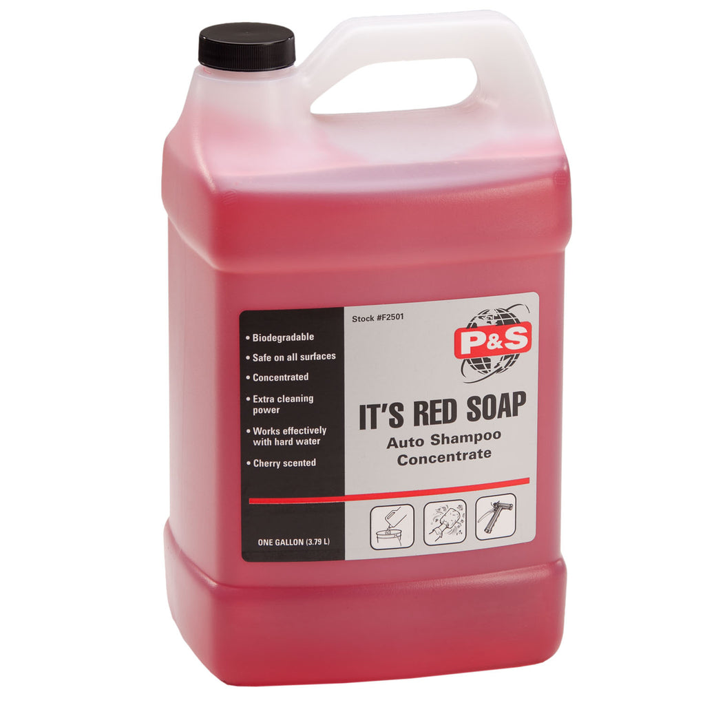P&S Pro Series IRS Foaming Auto Shampoo, 1 gallon, The Polishing School