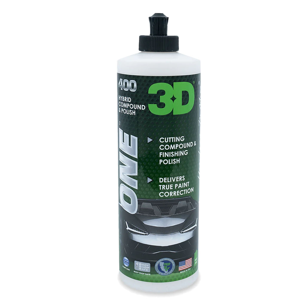 3D One Cutting Compound and Finishing Polish, available at The Polishing School in 1 quart, California