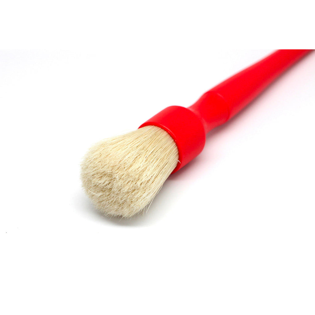 Detail Factory Boar Detailing Brush Small - red, The Polishing School, CA
