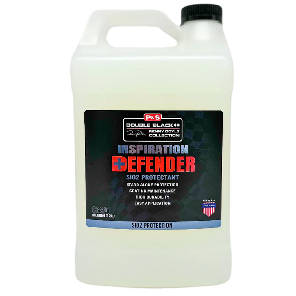 P&S Double Black Defender S102 Protectant 1 gallon size, available at The Polishing School, California