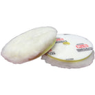 High Action "Gen 2" Soft Wool Cutting Pad - White, The Polishing School, California