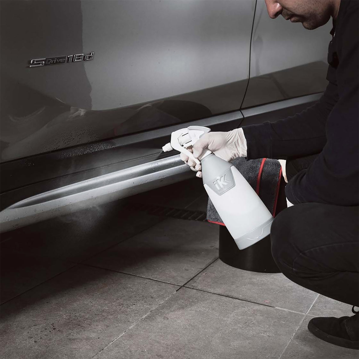 IK HC TR 1 - Bottle Sprayer demo, The Polishing School, California