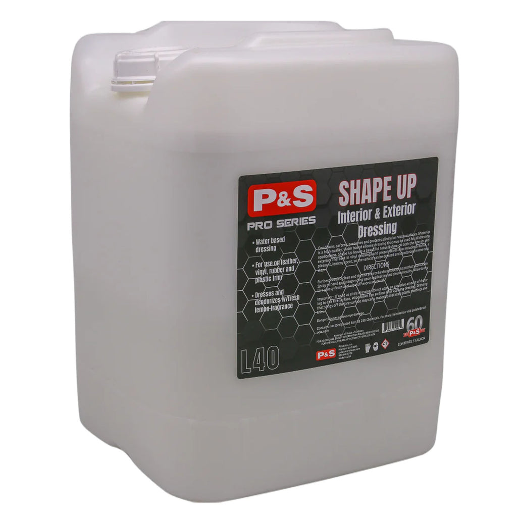 Pro Series L40 Shape Up 5 gallon size, available from The Polishing School, California