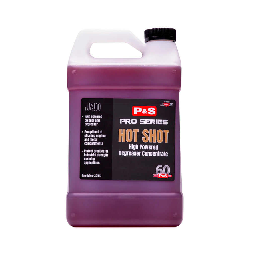 P&S Pro Series Hot Shot High Power Degreaser Concentrate, 1 gallon, The Polishing School, California