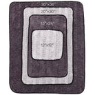 The Gauntlet Drying Towel - Microfiber, Designed to Dry Vehicles Faster, 20in x 30in, Ice Grey + Grey, thepolishingschool.com