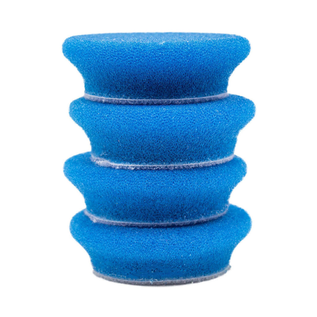 RUPES DA Blue Coarse Foam Pad - 2.75 Inch (4 Pack), The Polishing School, California