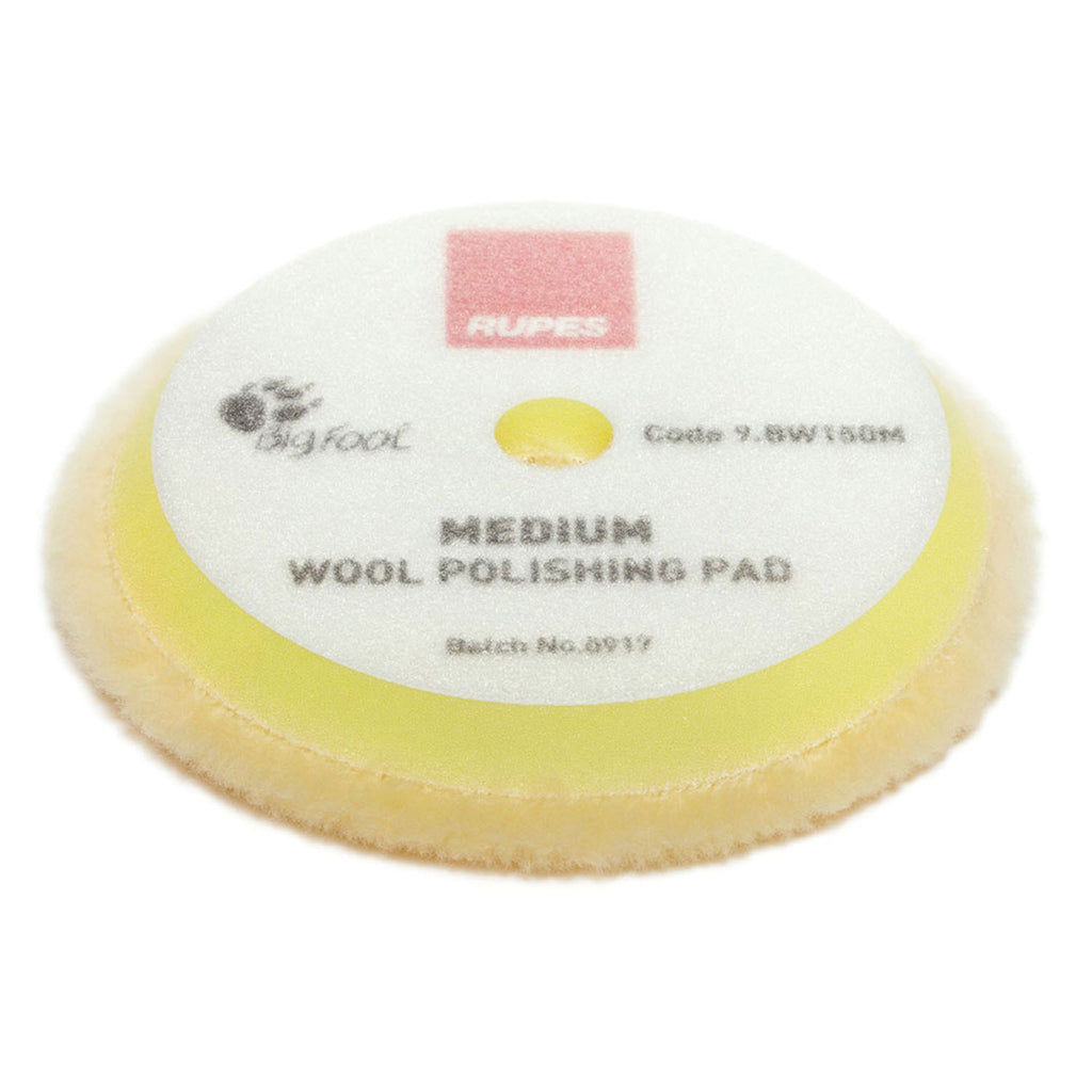 Rupes Medium Wool Polishing Pads (Yellow), The Polishing School, California