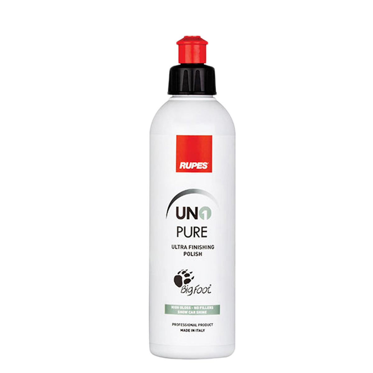 Rupes Ultra Finishing Polish - Uno Pure 250ml, available at The Polishing School, California