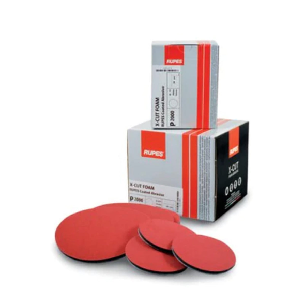 Rupes X Cut Foam Backed Abrasives - 3 sizes, The Polishing School, California