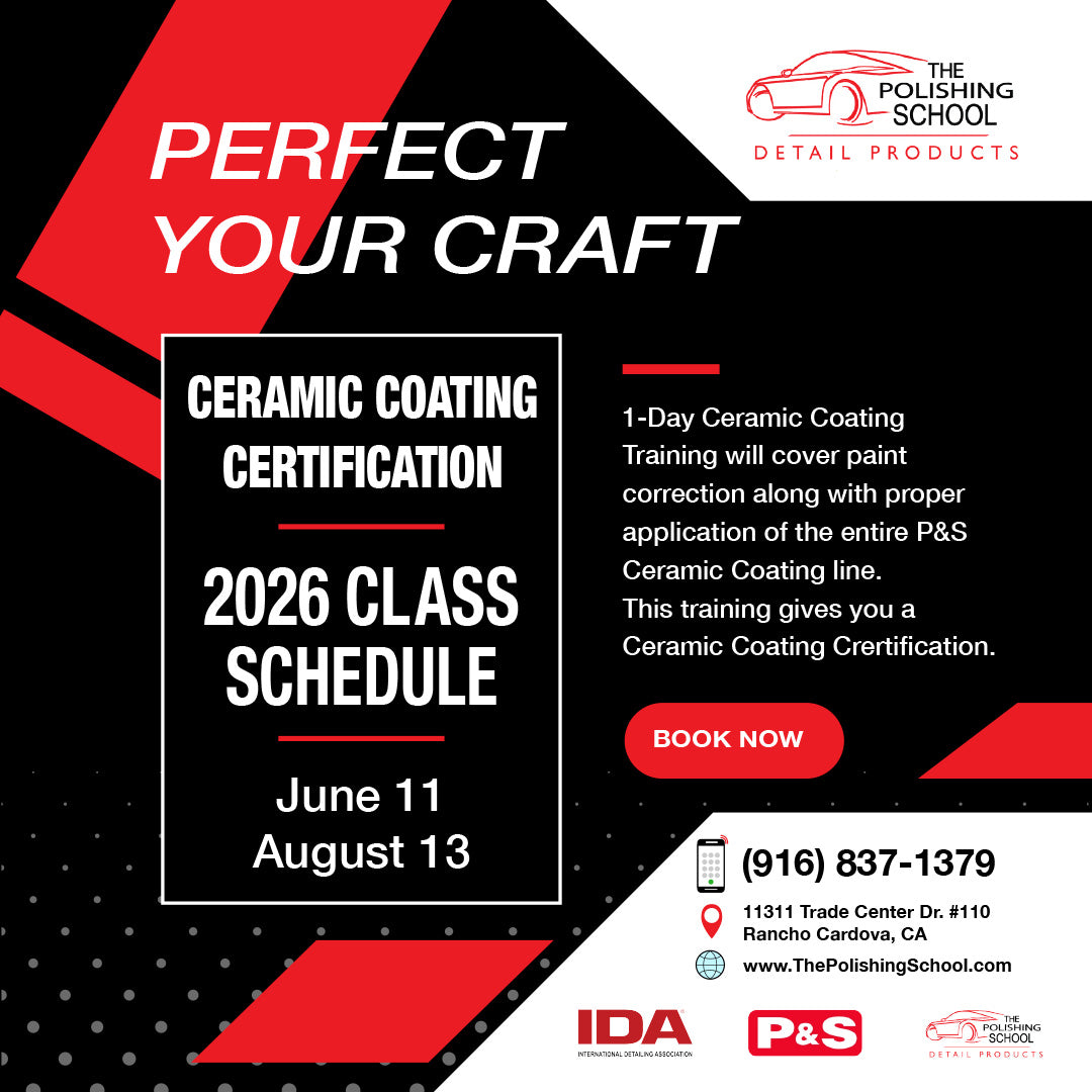 1 Day Ceramic Coating Training, thepolishingschool.com