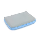 Thin [Saver Applicator Half/Half] Microfiber Coating Applicator Sponge with Plastic Barrier - Suede