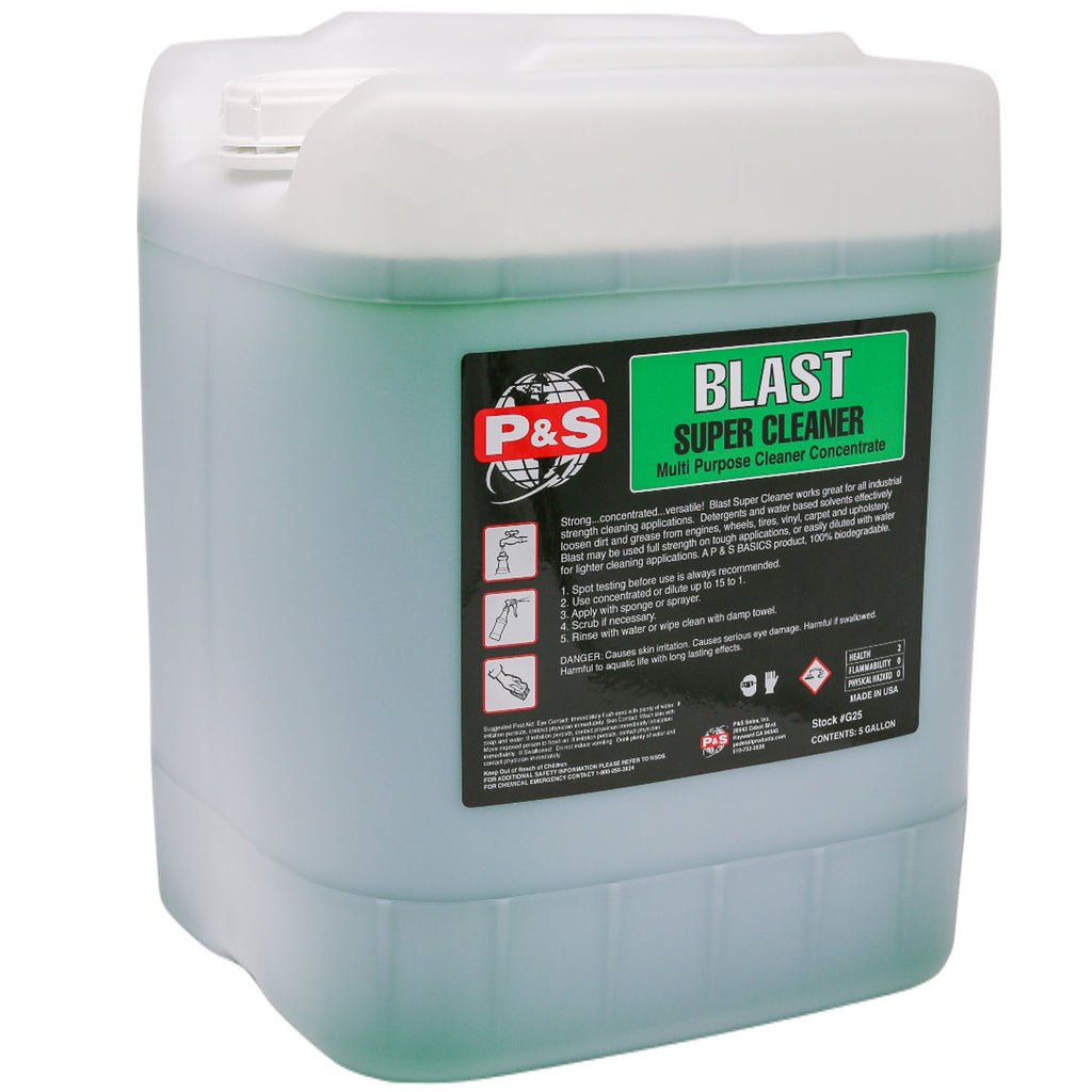 P&S Blast Super Cleaner 5 gallon, buy from The Polishing School