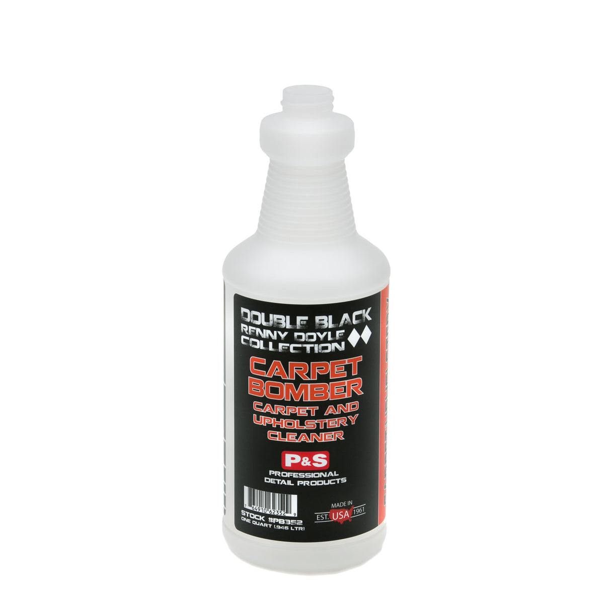 P&S Double Black Carpet Bomber bottle, buy from The Polishing School