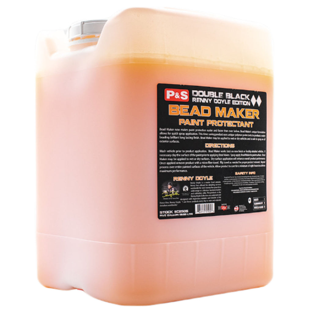 P&S Detail Products Double Black Bead Maker Paint Protectant - 5 gallons, The Polishing School, California