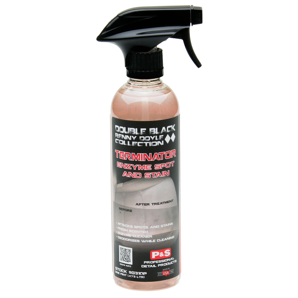 Double Black Terminator - Terminator Enzyme Spot and Stain Remover - 1 pint, The Polishing School