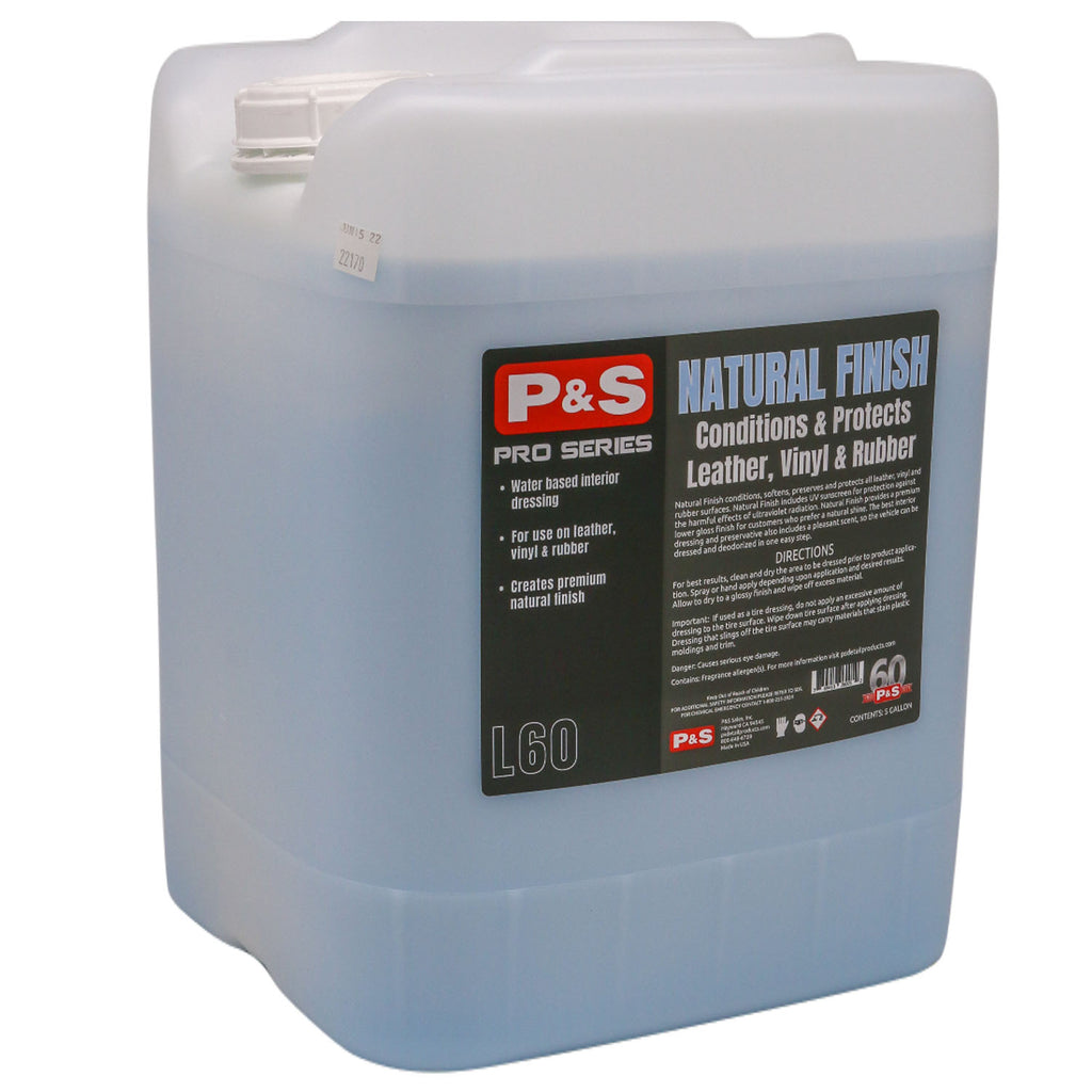 P&S Pro Series Natural Finish - 5 gallon, The Polishing School