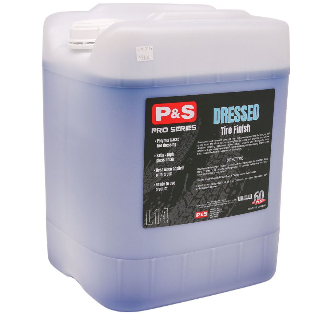 P&S Pro Series Dressed Tire Finish 5 gallon, buy from The Polishing School