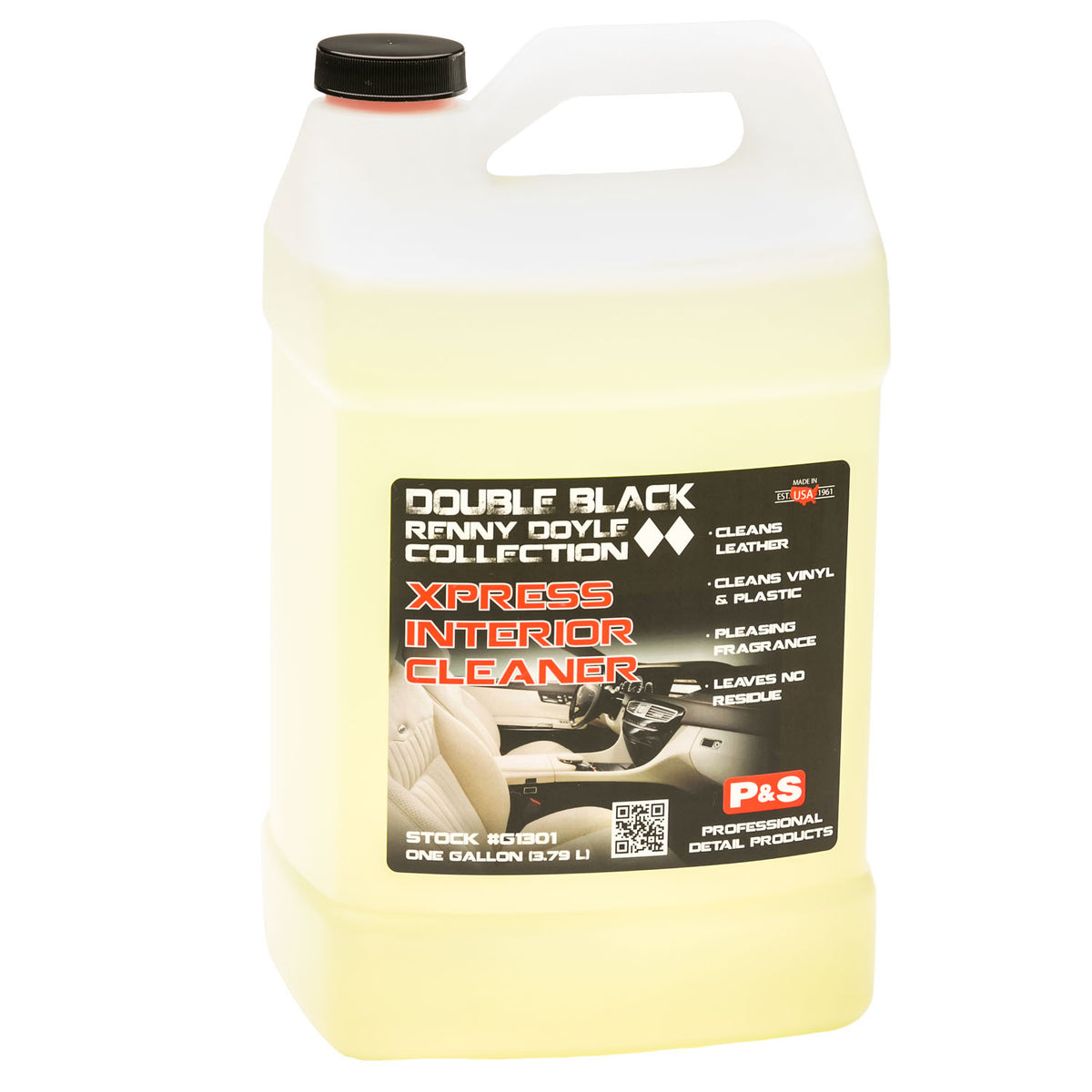 P&S Double Black Xpress Interior Cleaner - 1 gallon, The Polishing School